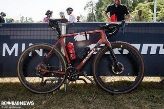 Basso Palta mit Shimano GRX 2x Gruppe und Rotor-Kurbel.