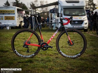 Das Cube Cross Race C:68X TE von Team Heizomat p/b Kloster Kitchen.