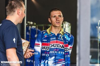 Remco Evenepoel wirkt allein optisch topfit …