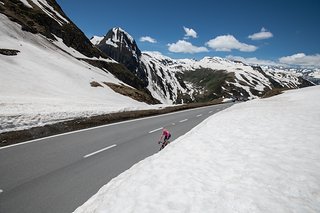 Hugh Mc Carthy von Education First gewann die Königsetappe der Tour de Suisse