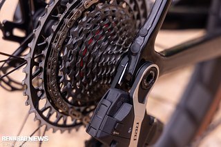 Das neue SRAM Red XPLR AXS Schaltwerk kann nur an Rahmen mit UDH Standard befestigt werden.