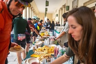 Die Verpflegungsstellen der Eroica-Serie sind legendär.