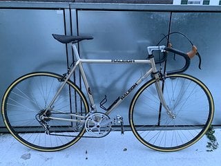 Das Ti Raleigh 753 wartet auf den Sommer