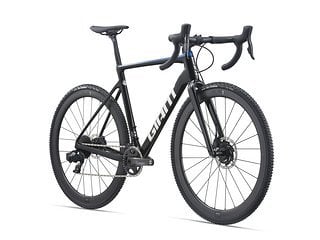 Das TCX Advanced Pro 0 Carbon mit SRAM Force eTap AXS 1x12 Gruppe und Giant SLR-1 Carbonlaufrädern