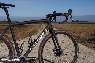 Unser S-Works Crux Testrad im Serientrimm