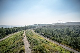 Schottern auf der Halde Hoheward