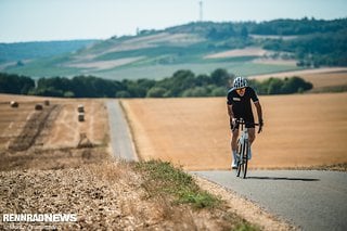 Lange, schnell gefahrene Touren machen mit dem Cervélo richtig Spaß.