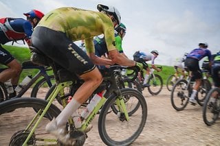 Das neue Trek Checkmate SLR war schin beim Unbound Gravel Rennen im Einsatz.