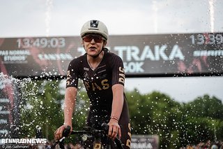 Karolina Migon gewann das Rennen der Frauen über 360 km in 13:39 Stunden.