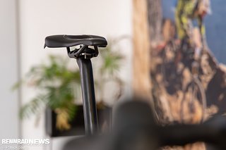 Einer der drei Kontaktpunkte – der Sattel