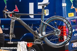 Die tief gezogene Front dürfte die existierende UCI-Regel voll ausnutzen. Die tief gezogene Front dürfte die existierende UCI-Regel voll ausnutzen.