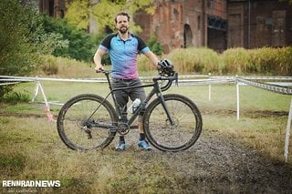 Jost von Basic Bikes aus Berlin mit dem Basic Gravel Bike