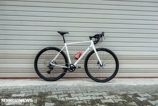 Für unseren Specialized Crux DSW  Test rollte das Alu Gravel Bike in Größe 56 an.