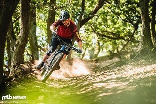 Eigentlich ist Hannes aber auf dem Mountainbike zuhause.