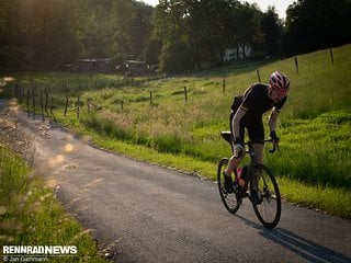 Am Berg genügt die Übersetzung von 52-36 zu 11-34 hinten