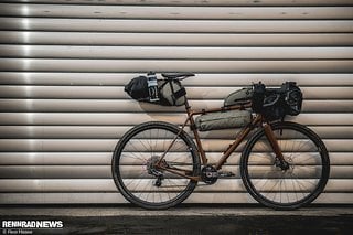 Fair gepreistes Bikepacking Set-up komplett.