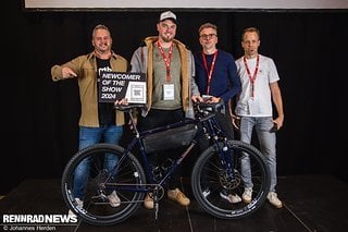 Don Sebastiano kürten die Craft Bike Days Besucher zum Newcomer of the Show.