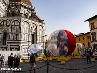 Ganz Florenz hatte sich für den Grand Depart herausgeputzt.