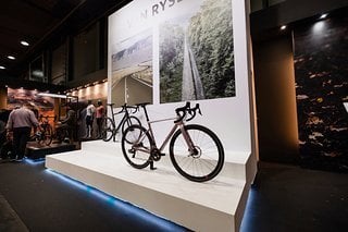 Das Van Rysel NCR CF war zum ersten Mal auf der Velofollies Messe in Belgien zu sehen