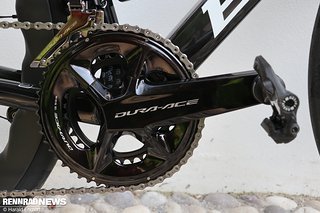 Unser Testbike war mit einer Shimano Dura-Ace Di2 Gruppe ausgestattet