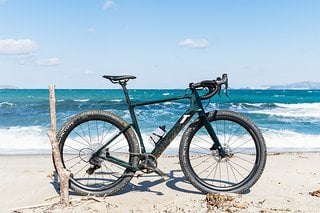 Mit 61er Reifen kann man auch mal am Sandstrand fahren