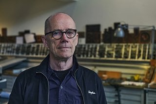 Erik Spiekermann ist selbst leidenschaftlicher Rennradfahrer und sammelt Rennräder