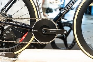 So lässt sich ein dickes Single-Kettenblatt fahren. So lässt sich ein dickes Single-Kettenblatt fahren.