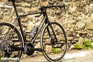 Sogar den Lack hat Cervélo weggelassen, um Gramm zu sparen.