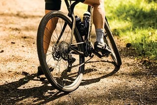 Die Zipp 101 XPLR-Laufräder mit Carbonfelgen bieten bessere Traktion und Gelände-Anpassung