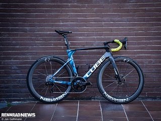 Das Cube Litening Aero C68 X von Biniam Girmay