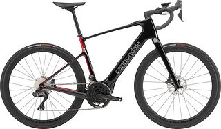 Cannondale Synapse Neo für die Straße: Das E-Rennrad ist mit einer elektronischen Ultegra 2x12-fach Gruppe ausgestattet.