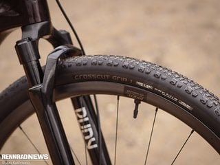 Die Giant Cross Cut Grip Gravel-Reifen sind ebenfalls neu