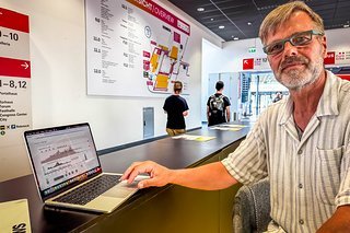 Dirk Feeken hat uns auf der Eurobike die neue Version des Ritzelrechners gezeigt