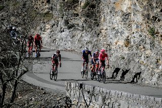 Die 8. und letzte Etappe der Fernfahrt Paris-Nizza wurde verkürzt auf 93 km