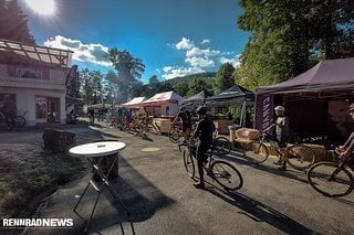 Von der Expo ging es direkt auf die Strecken.