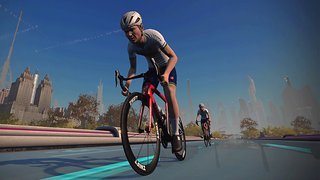 Die UCI Cycling E-Sports Weltmeister erhalten ein virtuelles Regenbogentrikot