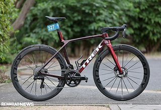 Das Trek Madone SLR Dauertestbike konnte auch beim Arlberg Giro glänzen
