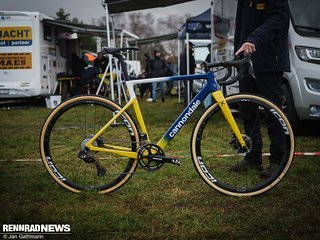 Das Cannondale SuperSix Evo CX von Corné van Kessel