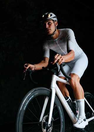 Auch bei den Free Aero Race S Bibshorts spielt Aerodynamik eine Rolle.