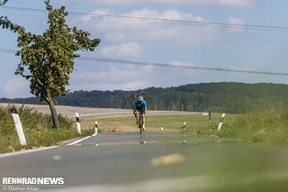 Egal ob Landstraßen oder breite Radwege