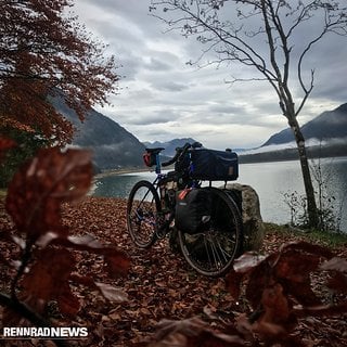 Auch mit Lowridern lassen sich Tasche und Rack für lange Touren kombinieren