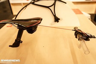 Das Bike Taxi ist nicht neu, aber das meistverkaufte Produkt der Franzosen in Deutschland – das muss natürlich mit zur Eurobike. Das Bike Taxi ist nicht neu, aber das meistverkaufte Produkt der Franzosen in Deutschland – das muss natürlich mit zur Eurobike.