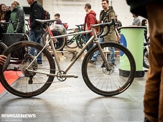 Die Mawis Titan Gravel Bikes waren definitiv ein Showstopper