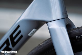 Die Rohrprofile sind aero-optimiert.