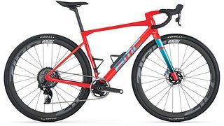 Das BMC Kaius 2025 Top-Modell mit SRAM Red AXS 1x12.