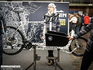 Das Hagen Mini Lastenrad kommt aus Kopenhagen