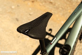 Das Testrad war mit dem Specialized Power Mirror Evo-Sattel aufgewertet.