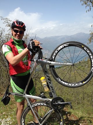 Vaterglück haben die Trainingseinheiten von Chris im letzten Jahr hauptsächlich an den Wickeltisch verlagert.