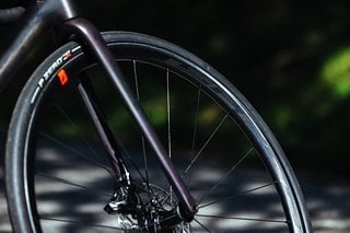 Die Felge kann dank 2-Way-Fit und Felgenhorn Tubeless und klassisch mit Clinchern gefahren werden.