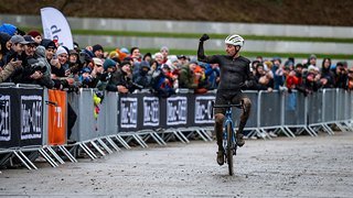 Sascha Weber feierte bei der Cross DM München seinen Deutschen Meistertitel.